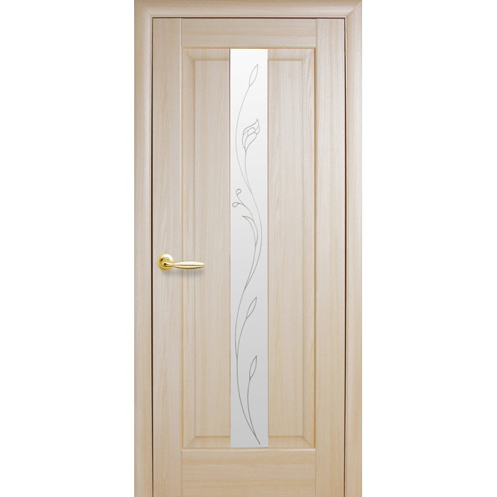 Дверне полотно Новий Стиль ПВХ "Прем'єра"+Р2 - ціна, відгуки, характеристики, фото