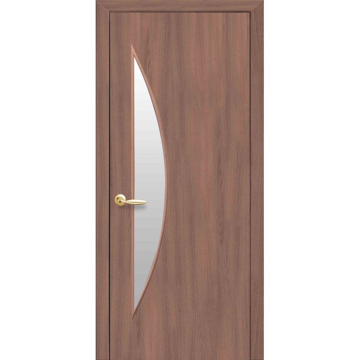 Дверное полотно Новый Стиль Луна + стекло - цена, отзывы, характеристики, фото